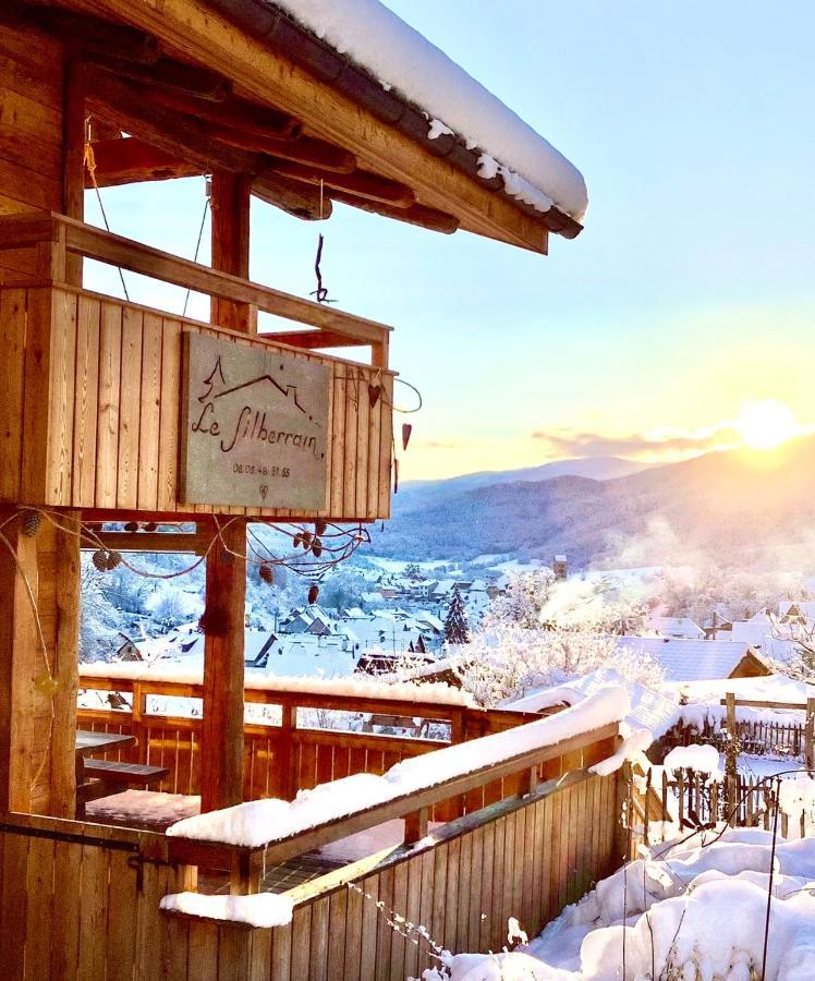 Chalet Du Silberrain Pres De Colmar - Cheminee, Sauna, Piscine Partagee Osenbach Dış mekan fotoğraf